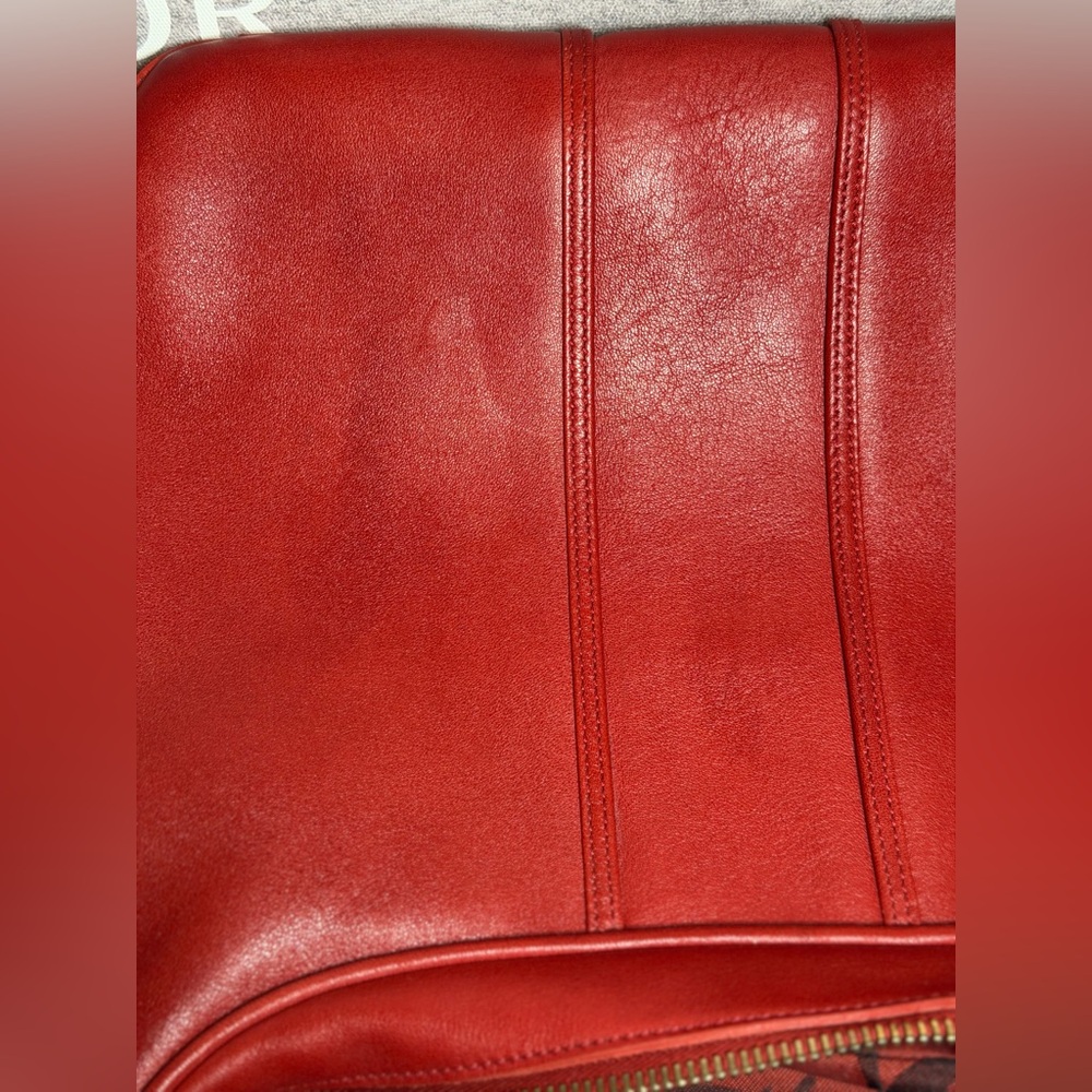 Coach 2001 Vintage Amanda Red Hobo Bag NºCIS-6950 NWOT - Picture 13 of 13